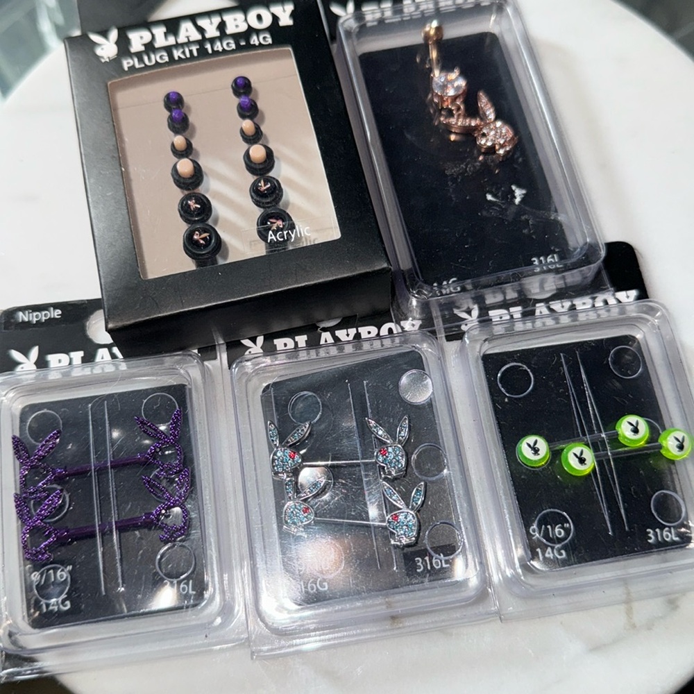 Playboy Body Jewelry Lot